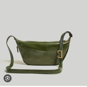 Madewell Sling Crossbody Bag Dark Forest